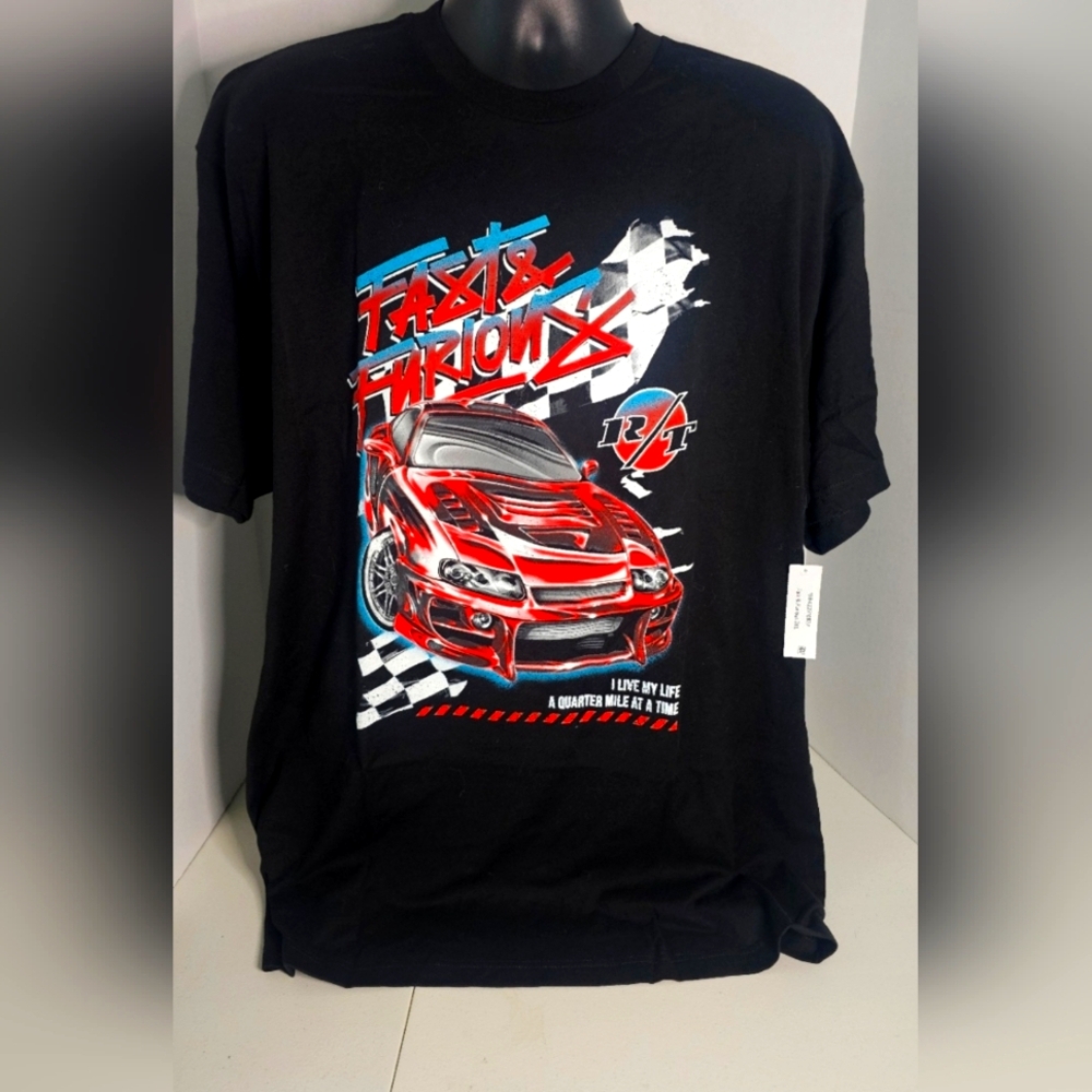 Fast & Furious Graphic Tee Mens 2XL